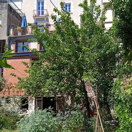 Le Petit Passage, Jardin Et Loire A Velo *